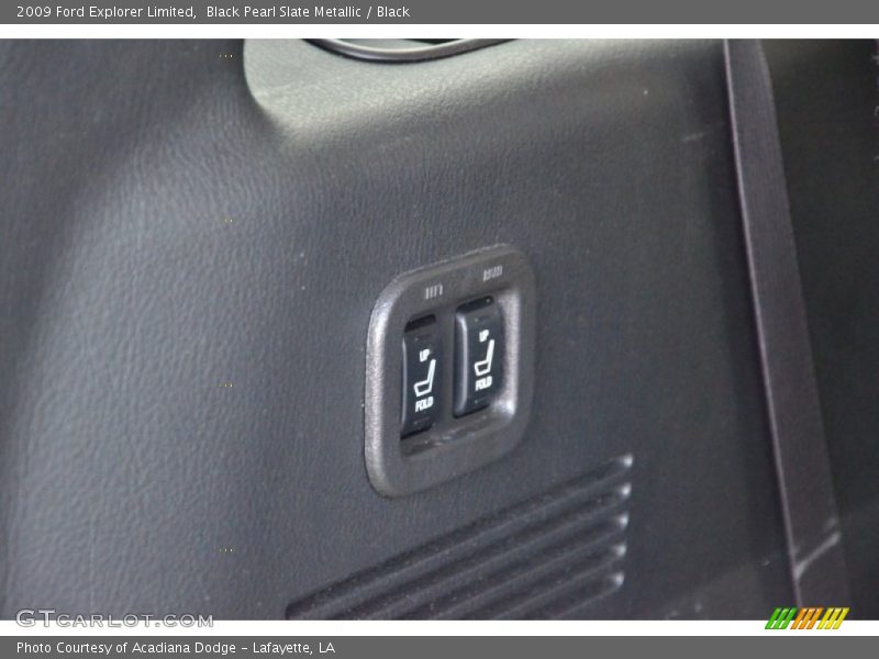 Black Pearl Slate Metallic / Black 2009 Ford Explorer Limited