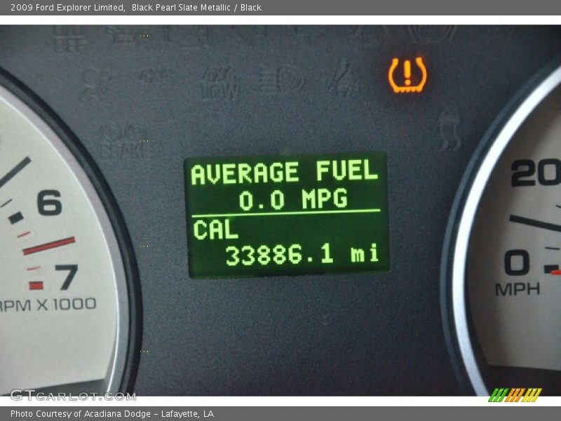 Black Pearl Slate Metallic / Black 2009 Ford Explorer Limited