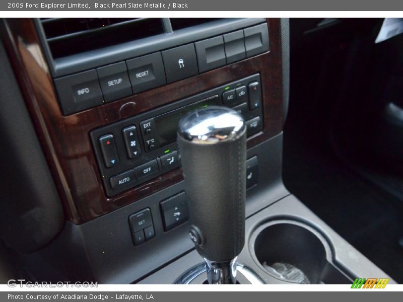 Black Pearl Slate Metallic / Black 2009 Ford Explorer Limited