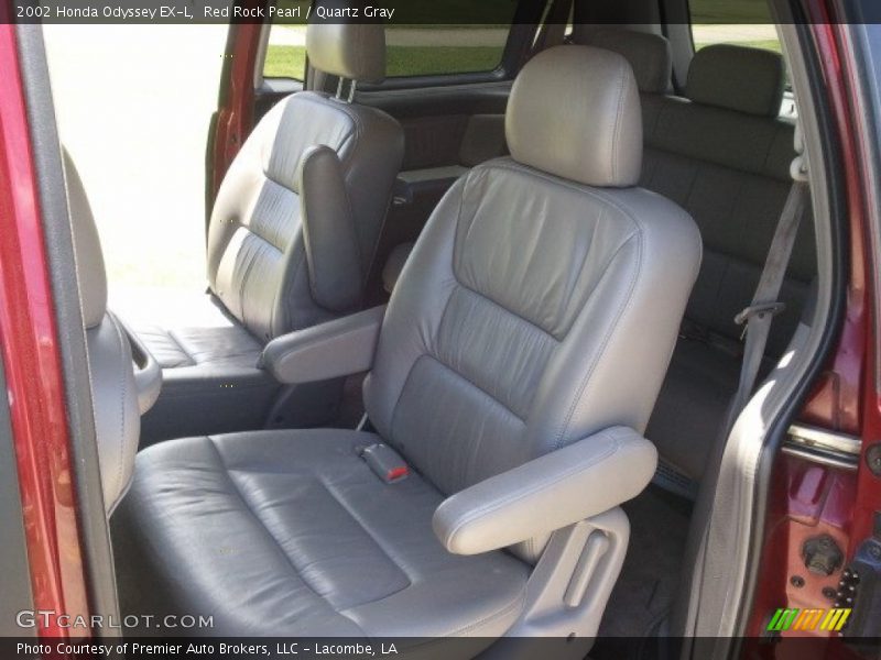 Red Rock Pearl / Quartz Gray 2002 Honda Odyssey EX-L