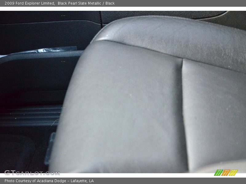 Black Pearl Slate Metallic / Black 2009 Ford Explorer Limited