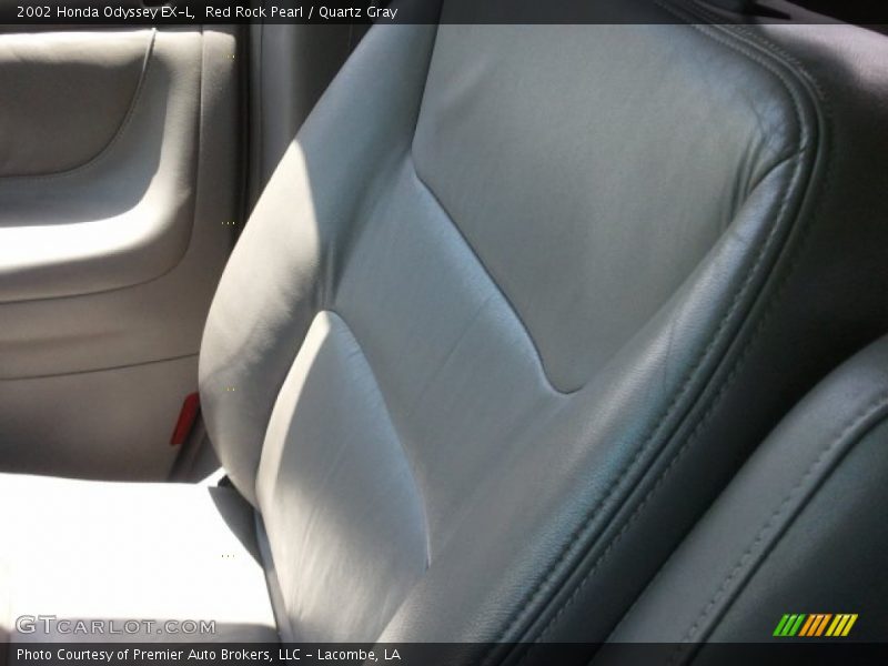 Red Rock Pearl / Quartz Gray 2002 Honda Odyssey EX-L