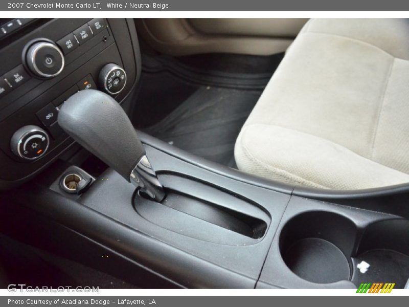 White / Neutral Beige 2007 Chevrolet Monte Carlo LT