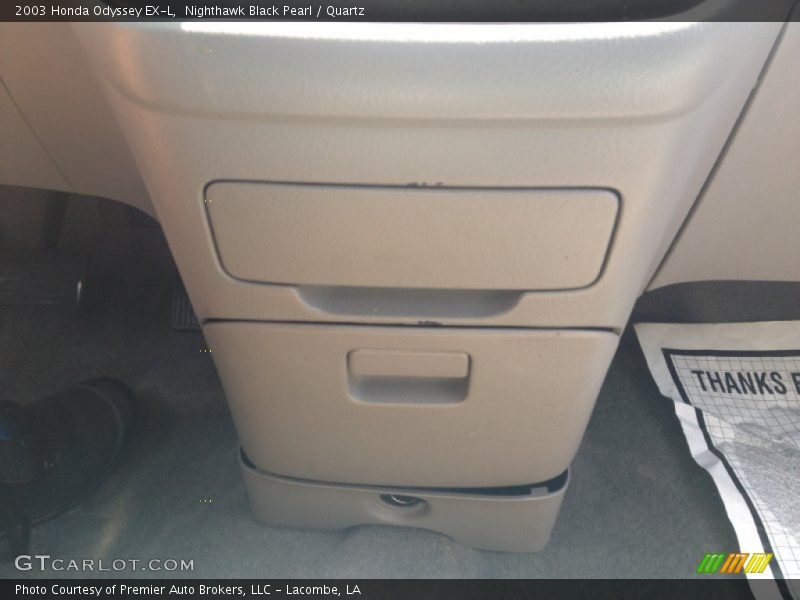Nighthawk Black Pearl / Quartz 2003 Honda Odyssey EX-L