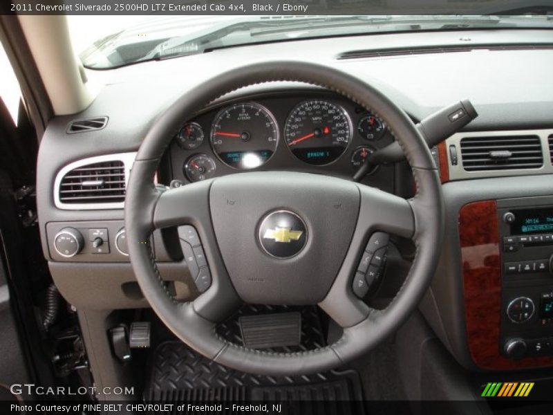 Black / Ebony 2011 Chevrolet Silverado 2500HD LTZ Extended Cab 4x4