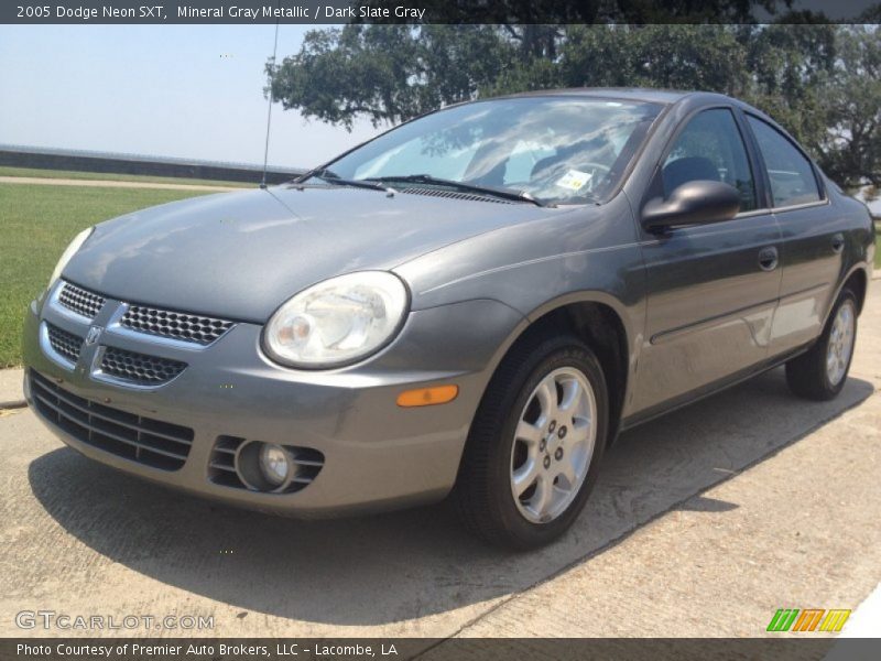 Mineral Gray Metallic / Dark Slate Gray 2005 Dodge Neon SXT