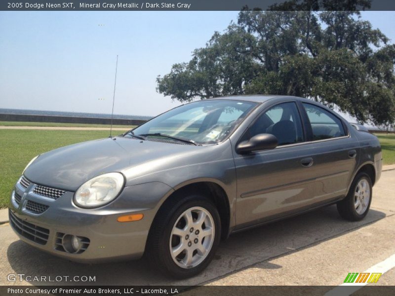 Mineral Gray Metallic / Dark Slate Gray 2005 Dodge Neon SXT