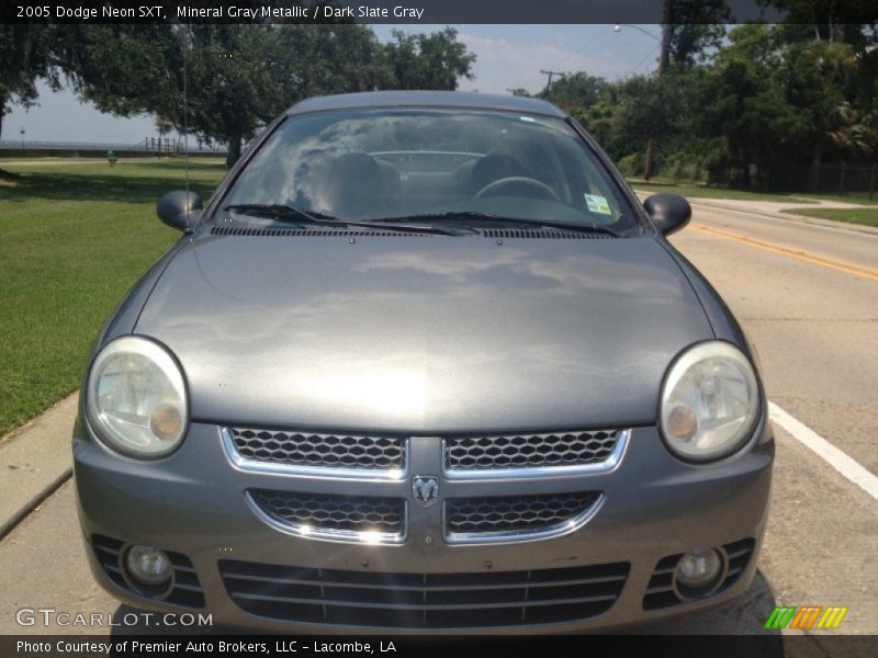Mineral Gray Metallic / Dark Slate Gray 2005 Dodge Neon SXT