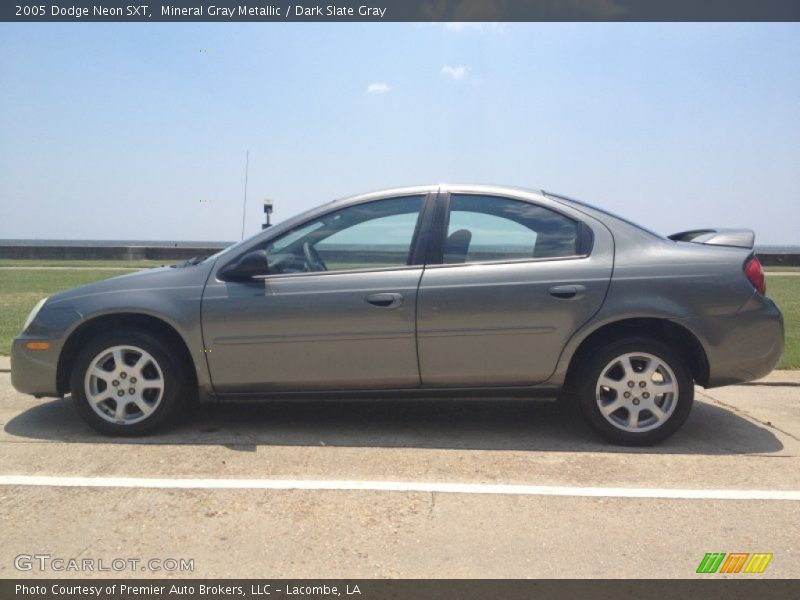 Mineral Gray Metallic / Dark Slate Gray 2005 Dodge Neon SXT