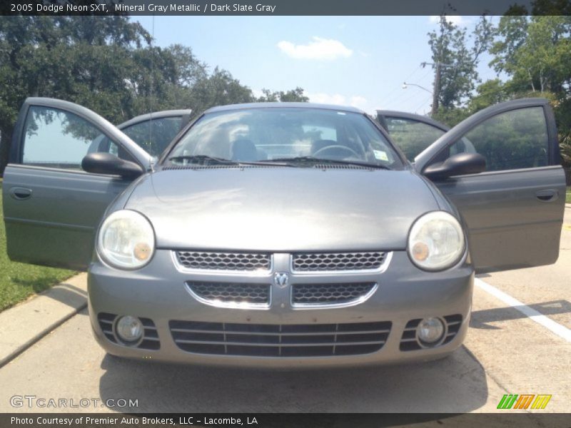 Mineral Gray Metallic / Dark Slate Gray 2005 Dodge Neon SXT