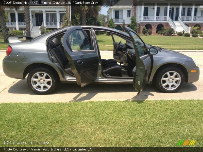 Mineral Gray Metallic / Dark Slate Gray 2005 Dodge Neon SXT