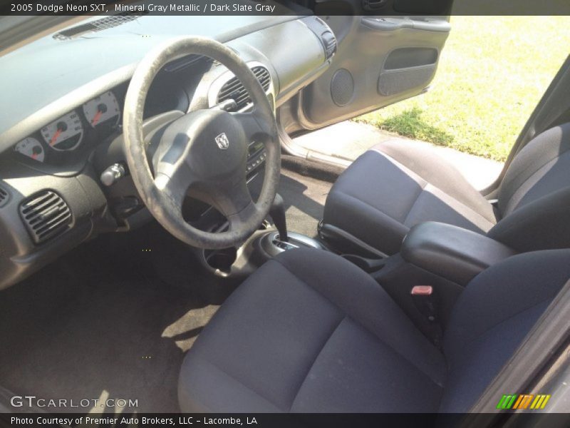 Mineral Gray Metallic / Dark Slate Gray 2005 Dodge Neon SXT