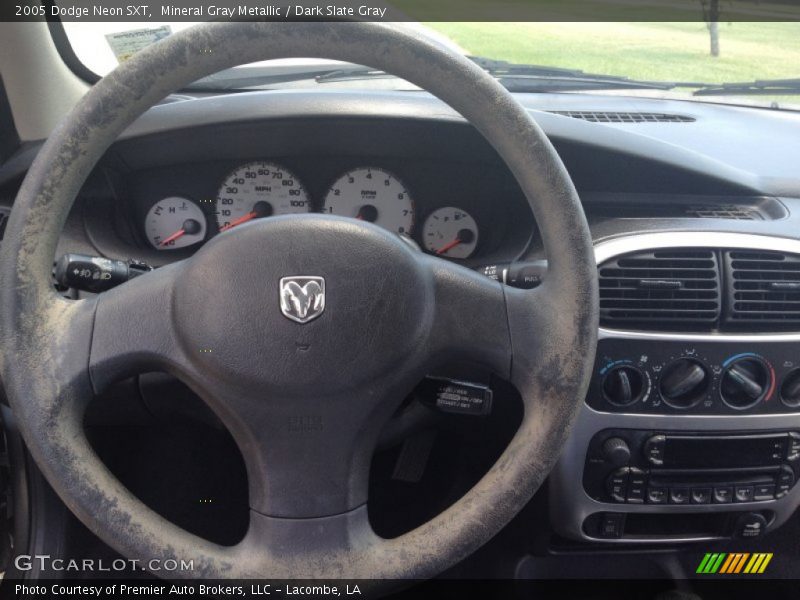 Mineral Gray Metallic / Dark Slate Gray 2005 Dodge Neon SXT