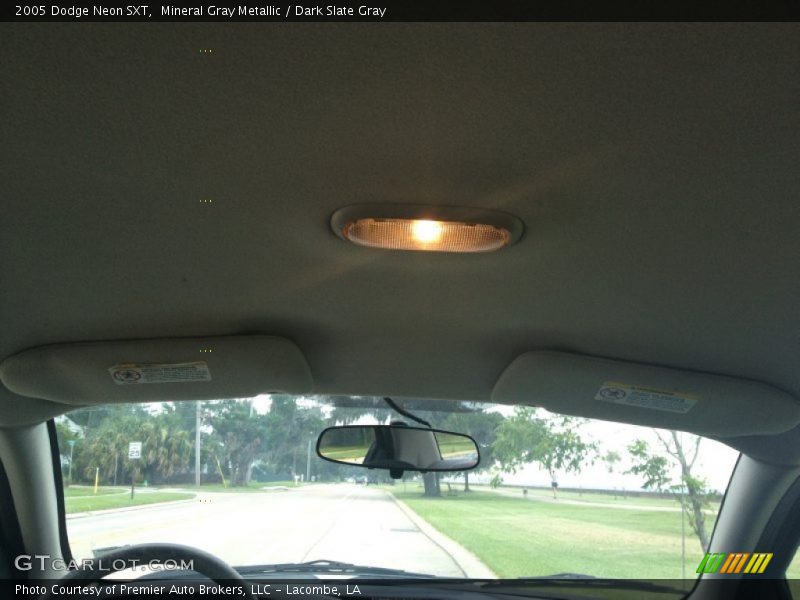 Mineral Gray Metallic / Dark Slate Gray 2005 Dodge Neon SXT