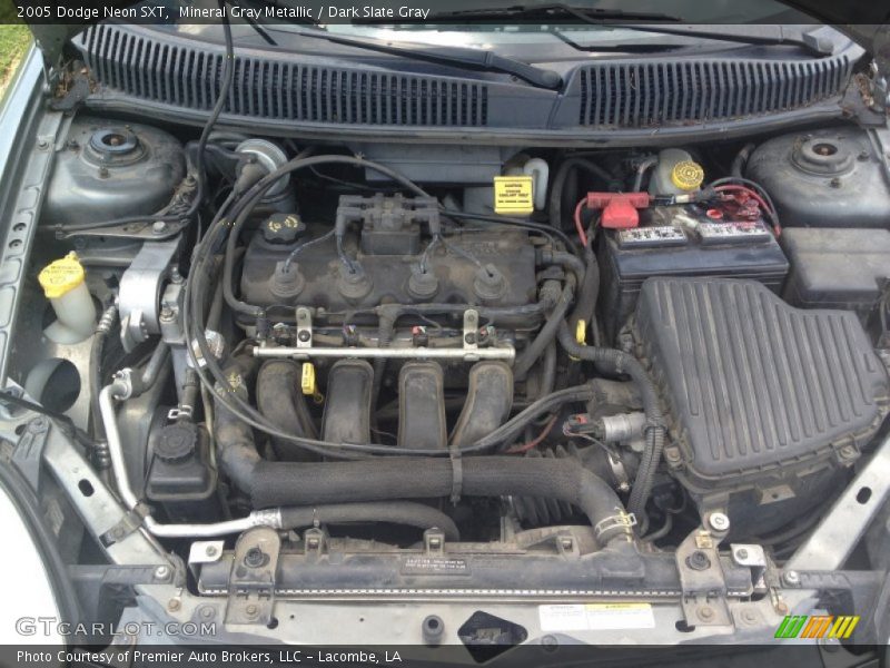 Mineral Gray Metallic / Dark Slate Gray 2005 Dodge Neon SXT