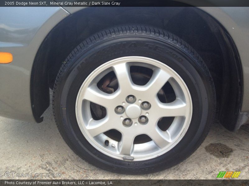 Mineral Gray Metallic / Dark Slate Gray 2005 Dodge Neon SXT