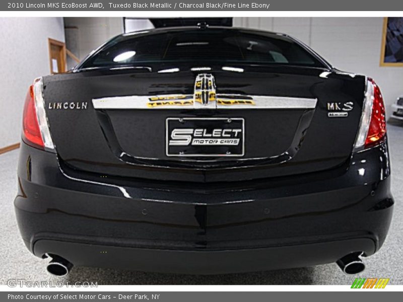 Tuxedo Black Metallic / Charcoal Black/Fine Line Ebony 2010 Lincoln MKS EcoBoost AWD