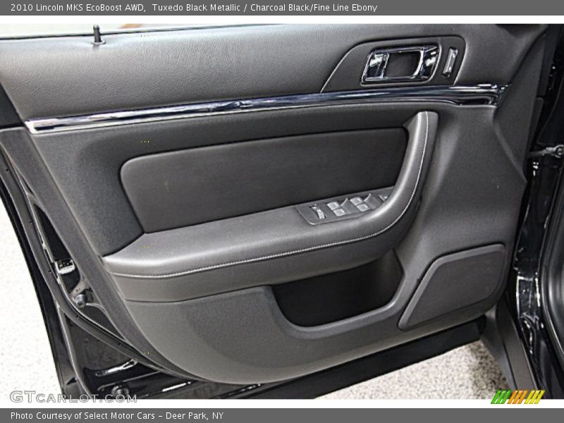 Tuxedo Black Metallic / Charcoal Black/Fine Line Ebony 2010 Lincoln MKS EcoBoost AWD