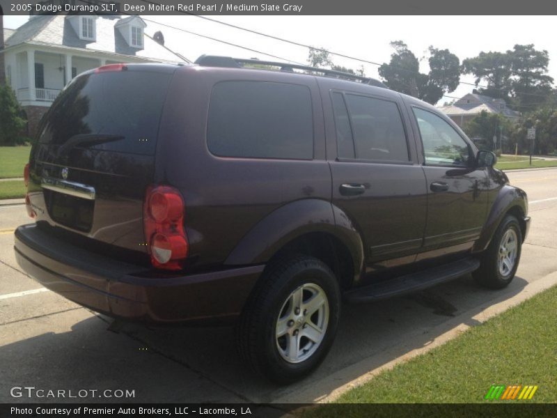 Deep Molten Red Pearl / Medium Slate Gray 2005 Dodge Durango SLT