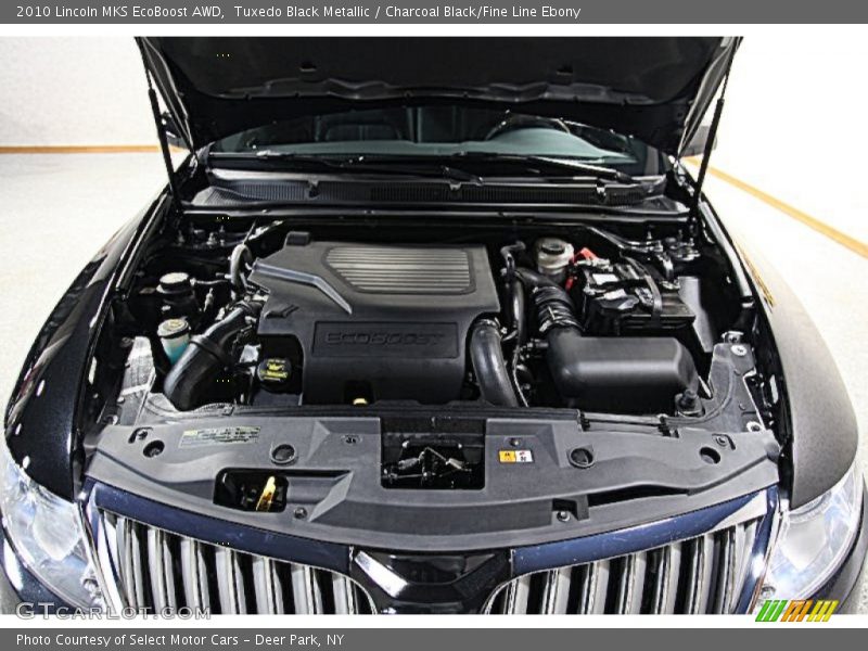 Tuxedo Black Metallic / Charcoal Black/Fine Line Ebony 2010 Lincoln MKS EcoBoost AWD
