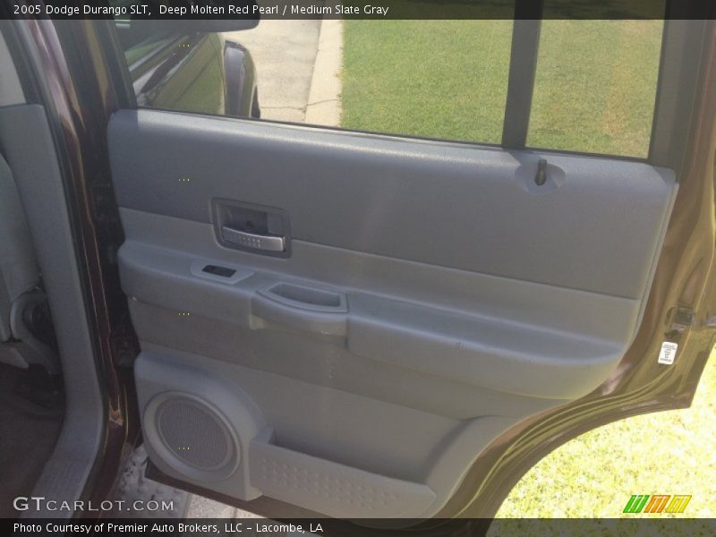 Deep Molten Red Pearl / Medium Slate Gray 2005 Dodge Durango SLT