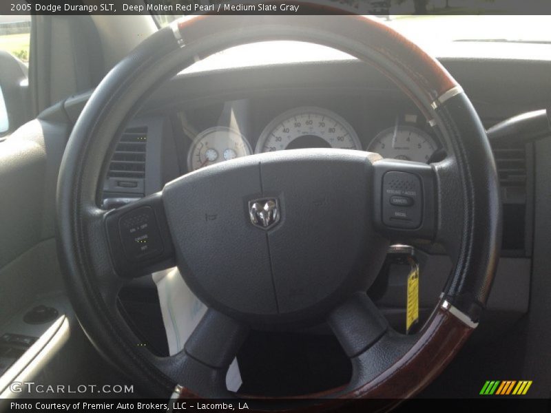 Deep Molten Red Pearl / Medium Slate Gray 2005 Dodge Durango SLT