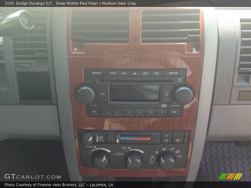 Deep Molten Red Pearl / Medium Slate Gray 2005 Dodge Durango SLT