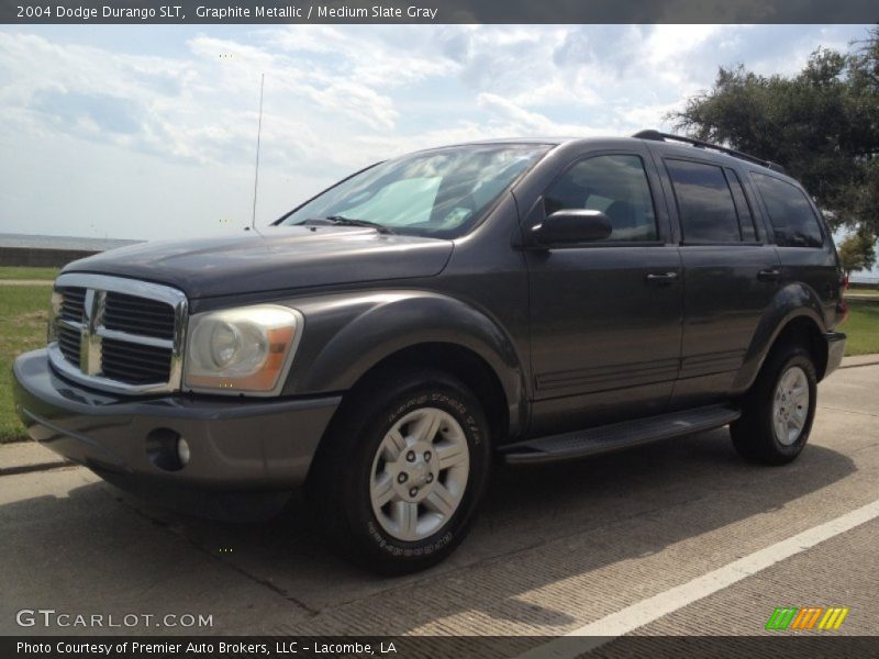 Graphite Metallic / Medium Slate Gray 2004 Dodge Durango SLT