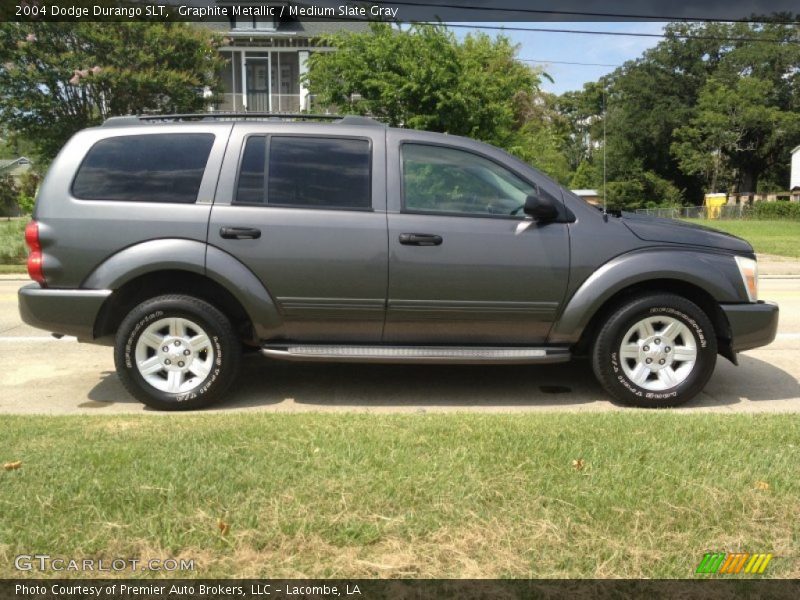Graphite Metallic / Medium Slate Gray 2004 Dodge Durango SLT