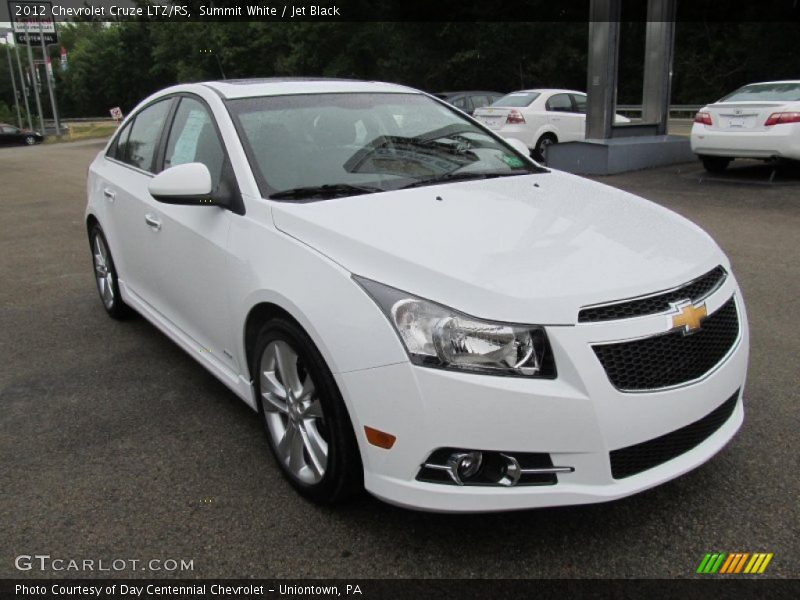 Summit White / Jet Black 2012 Chevrolet Cruze LTZ/RS