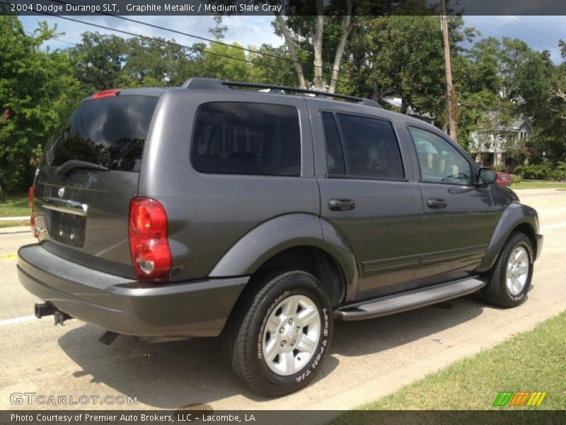 Graphite Metallic / Medium Slate Gray 2004 Dodge Durango SLT