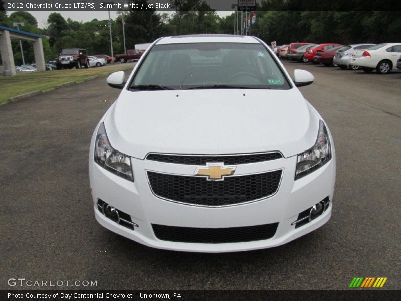 Summit White / Jet Black 2012 Chevrolet Cruze LTZ/RS