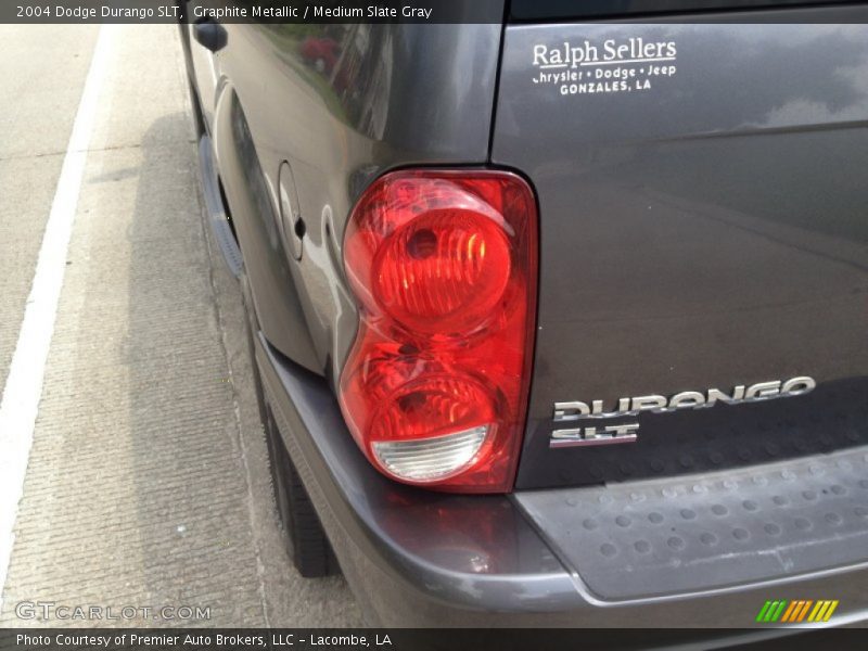 Graphite Metallic / Medium Slate Gray 2004 Dodge Durango SLT