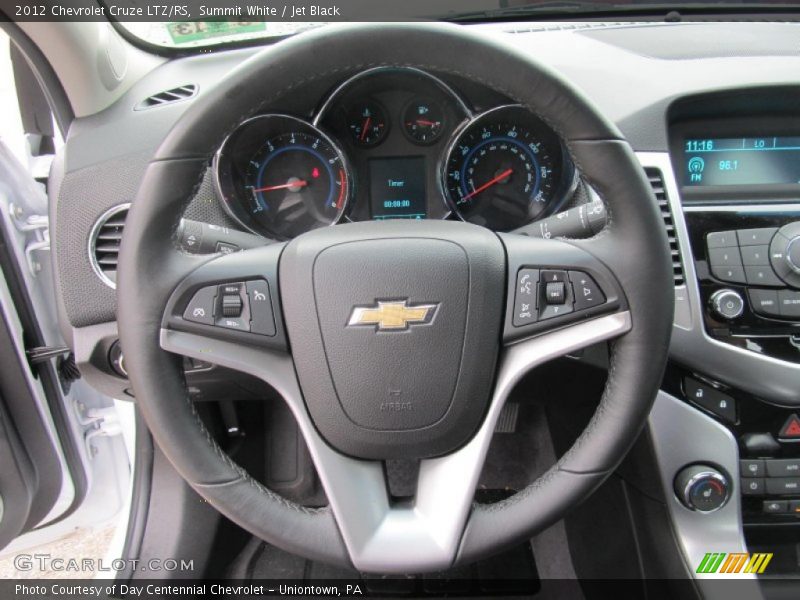 Summit White / Jet Black 2012 Chevrolet Cruze LTZ/RS
