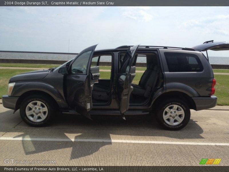 Graphite Metallic / Medium Slate Gray 2004 Dodge Durango SLT