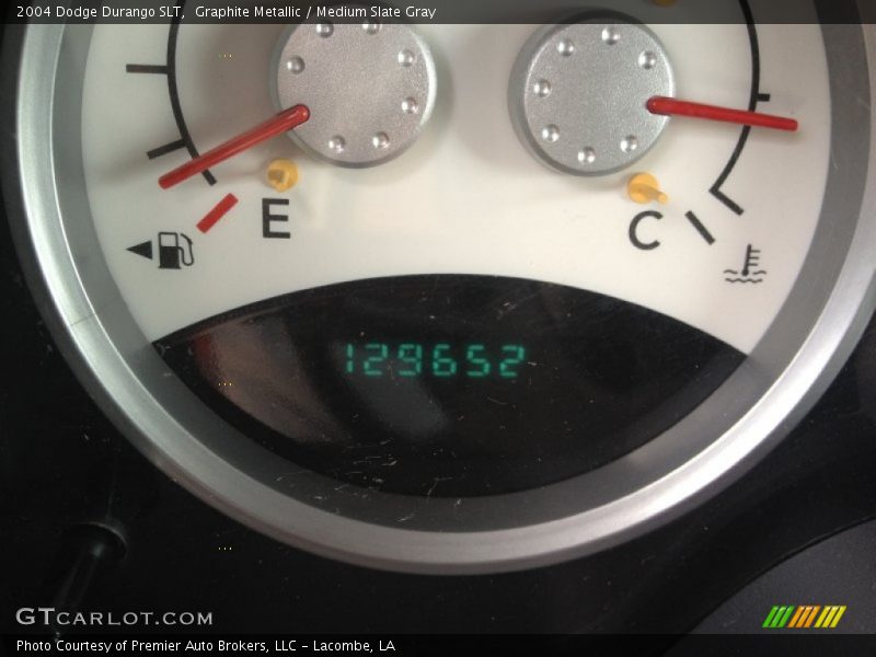 Graphite Metallic / Medium Slate Gray 2004 Dodge Durango SLT