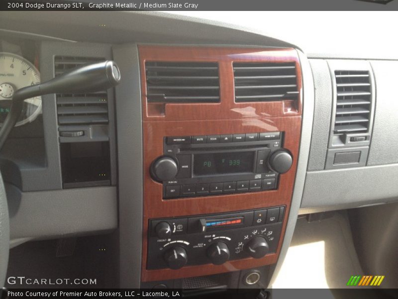 Graphite Metallic / Medium Slate Gray 2004 Dodge Durango SLT
