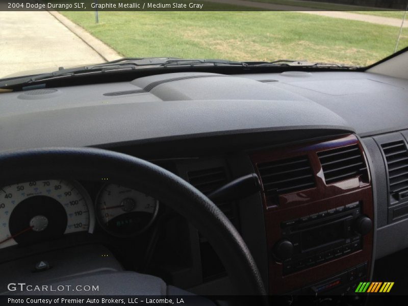 Graphite Metallic / Medium Slate Gray 2004 Dodge Durango SLT
