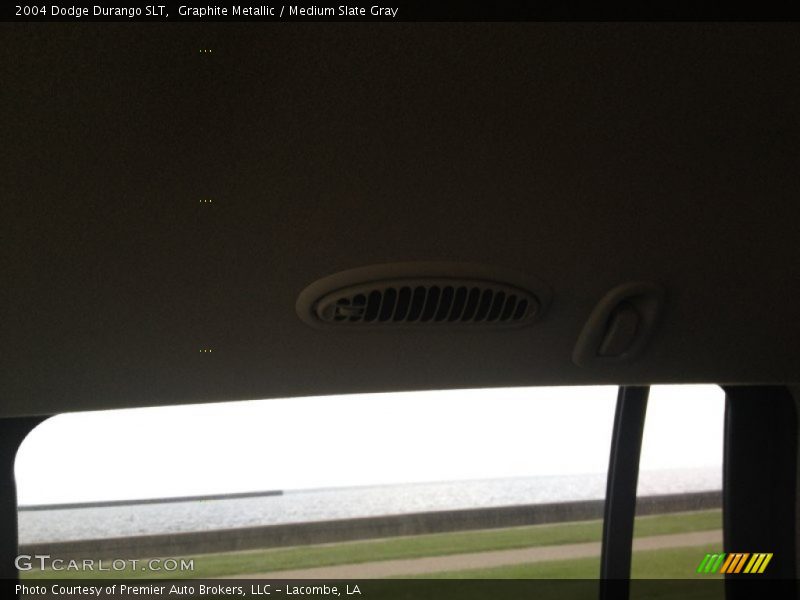 Graphite Metallic / Medium Slate Gray 2004 Dodge Durango SLT