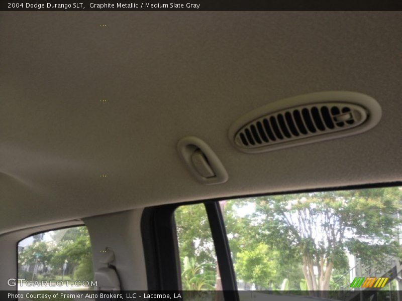 Graphite Metallic / Medium Slate Gray 2004 Dodge Durango SLT