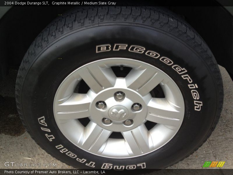 Graphite Metallic / Medium Slate Gray 2004 Dodge Durango SLT