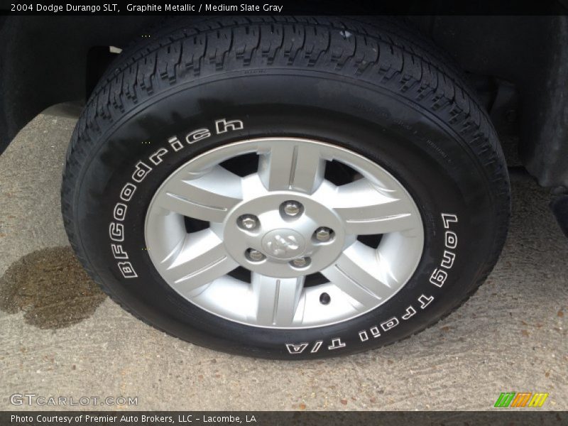Graphite Metallic / Medium Slate Gray 2004 Dodge Durango SLT