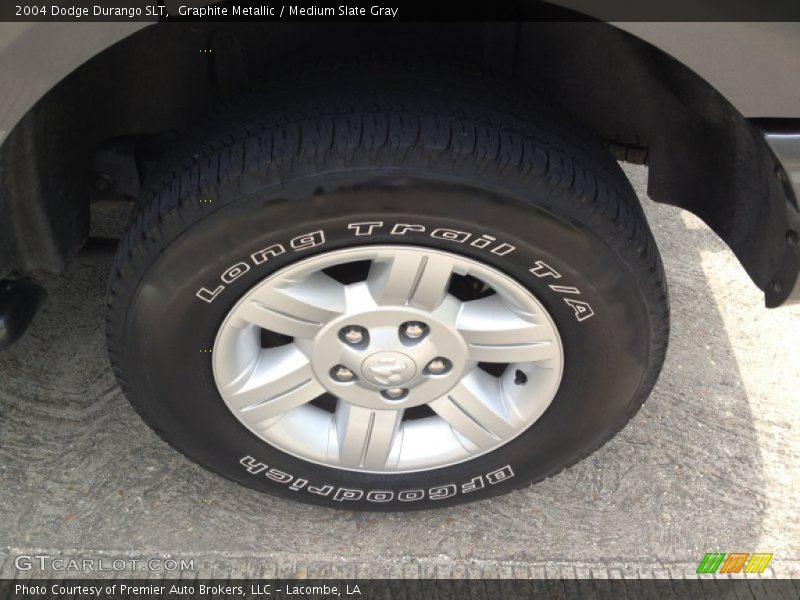 Graphite Metallic / Medium Slate Gray 2004 Dodge Durango SLT