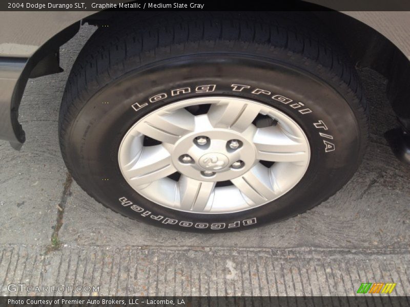 Graphite Metallic / Medium Slate Gray 2004 Dodge Durango SLT
