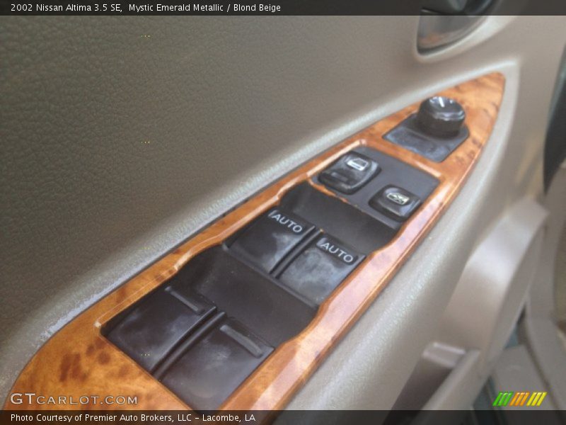 Mystic Emerald Metallic / Blond Beige 2002 Nissan Altima 3.5 SE