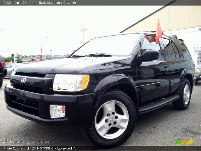 Black Obsidian / Graphite 2002 Infiniti QX4 4x4