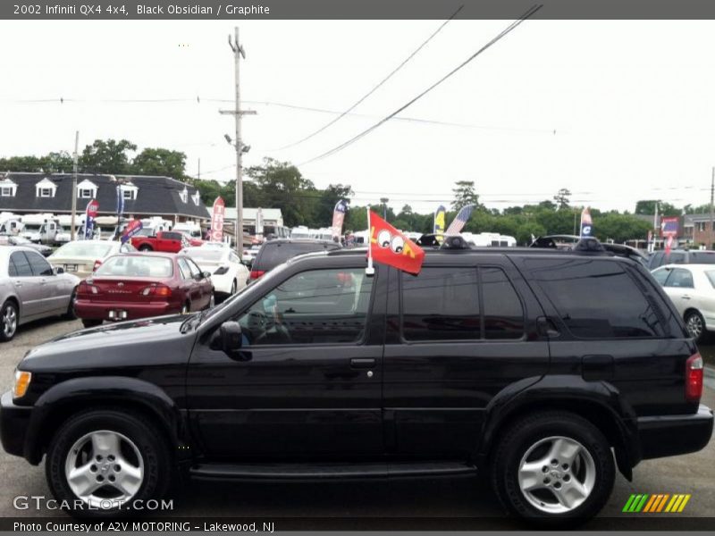 Black Obsidian / Graphite 2002 Infiniti QX4 4x4