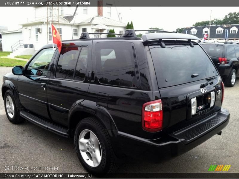 Black Obsidian / Graphite 2002 Infiniti QX4 4x4