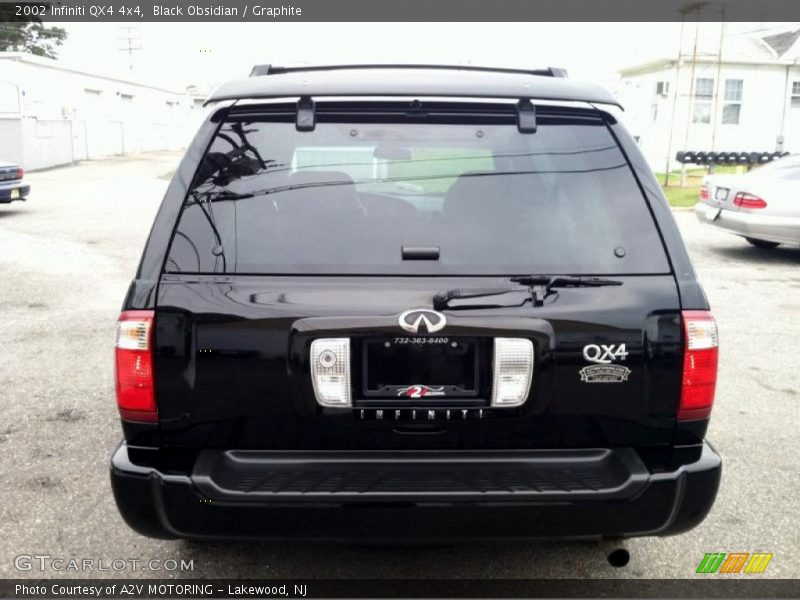Black Obsidian / Graphite 2002 Infiniti QX4 4x4