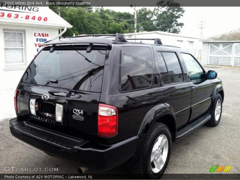 Black Obsidian / Graphite 2002 Infiniti QX4 4x4